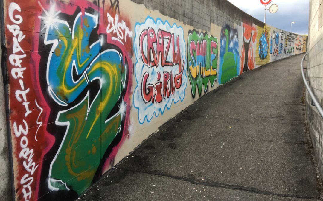 Graffitiwand Tegerfelden